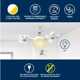 Ventilátor stropní - Beper P206VEN612 - 3