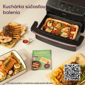 Teplovzdušná fritéza - Cosori CAF-TF801-CEUR Twin Fry Compact - 9