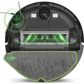 Robotický vysávač s mopom 2v1 - iRobot Roomba 115 Combo + Charge Dock, Y414040 - 4