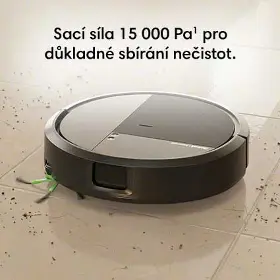 Robotický vysavač s mopem - iRobot Roomba 115 Combo + Charge Dock, Y414040 - 8