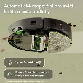 Robotický vysavač s mopem - iRobot Roomba 115 Combo + AutoEmpty dock, Y454040 - 9