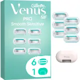 Gillette Venus Pro Smooth Sensitive – 6 náhradných hlavíc + puzdro