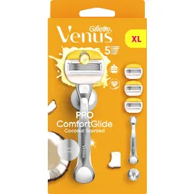 Manuálny holiaci strojček - Gillette Venus Pro ComfortGlide Coconut + 3 náhradné hlavice - 1