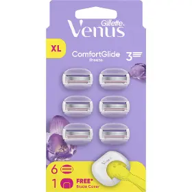 Žiletka - Gillette Venus ComfortGlide Breeze – 6 náhradných hlavíc + puzdro - 1