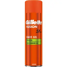 Gél na holenie - Gillette Fusion5 Ultra Sensitive Shave Gel 200 ml - 1