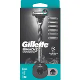 Gillette Mach3 Charcoal + 6 náhradných hlavíc + stojanček