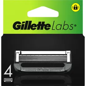 Žiletka - Gillette Labs – 4 náhradné hlavice - 2