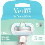 Gillette Venus Pro Smooth Sensitive – 3 náhradné hlavice