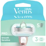 Gillette Venus Pro Smooth Sensitive – 3 náhradné hlavice
