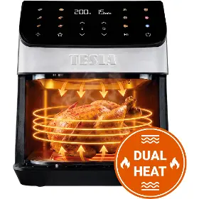 Horkovzdušná fritéza - Tesla AirCook DualHeat QD65 XXL - 2