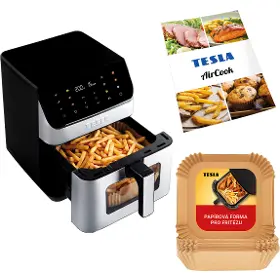 Horkovzdušná fritéza - Tesla AirCook DualHeat QD65 XXL - 5