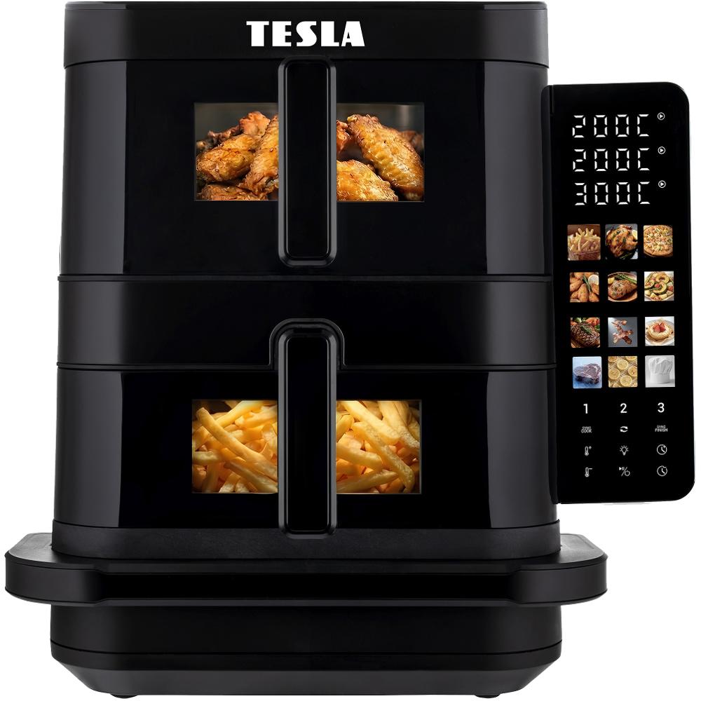 Q636 xxl triple teplovzd. fritéza tesla