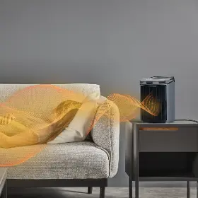 Ventilátor teplovzdušný - Rowenta SO6551F0 Intense Comfort Aqua - 8