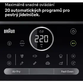 Horkovzdušná fritéza - Braun HF7056BK MultiFry 7 - 12