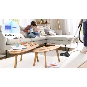Sáčkový vysavač - Bosch BGL41SIL0L Serie 4 ProSilence - 4