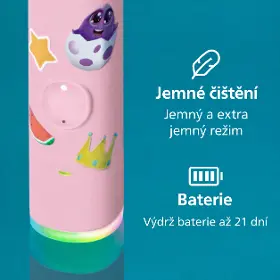Sonický zubní kartáček - Philips HX6600/11 Sonicare For Kids Smart + Cashback až 4000 Kč - 11