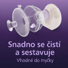 Odsávačka mléka - Avent SCF494/11 Natural Care - 10