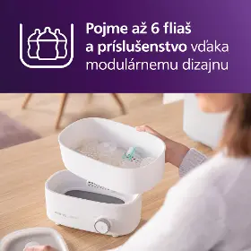 Sterilizátor fliaš - Avent SCF293/00 Premium - 14