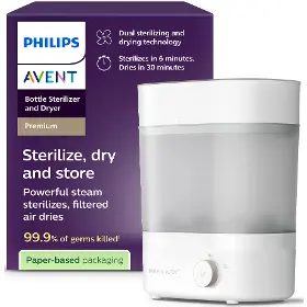 Sterilizátor fliaš - Avent SCF293/00 Premium - 15
