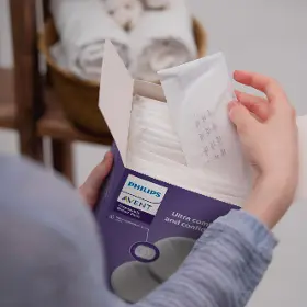 Vložky do podprsenky - Avent SCF254/24 AVENT Absorpčné vložky jednorazové 24 ks - 4