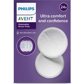 Vložky do podprsenky - Avent SCF254/24 AVENT Absorpčné vložky jednorazové 24 ks - 8