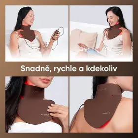 LED maska - Jovs JNL1 LED světelná maska na krk a hrudník - 7