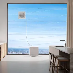 Robotický čistič okien - Ecovacs Winbot W2S PRO Omni White - 12
