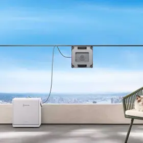 Robotický čistič okien - Ecovacs Winbot W2S PRO Omni White - 14