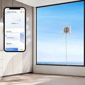 Robotický čistič okien - Ecovacs Winbot W2S PRO White - 15