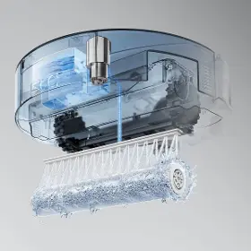 Robotický vysávač s mopom 2v1 - Ecovacs DEEBOT X12S OMNICYCLONE GOLD - 11