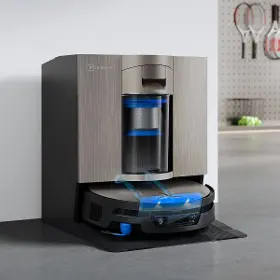 Robotický vysávač s mopom 2v1 - Ecovacs DEEBOT X12S OMNICYCLONE GOLD - 8