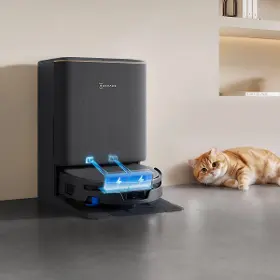Robotický vysávač s mopom 2v1 - Ecovacs DEEBOT T90S PRO OMNI BLACK - 7
