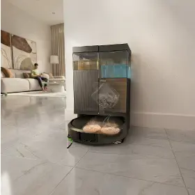 Robotický vysavač s mopem - iRobot Roomba Plus 575 Combo robot - černá - 11