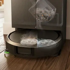 Robotický vysavač s mopem - iRobot Roomba Plus 575 Combo robot - černá - 5