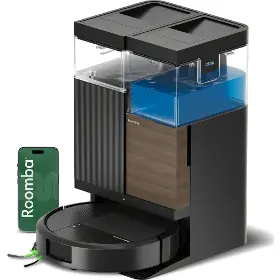 Robotický vysavač s mopem - iRobot Roomba Plus 575 Combo robot - černá - 1