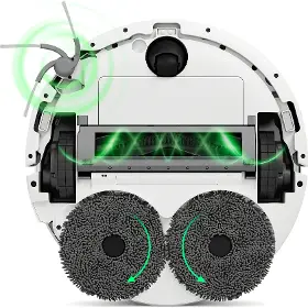 Robotický vysavač s mopem - iRobot Roomba Plus 575 Combo robot - bílá - 4
