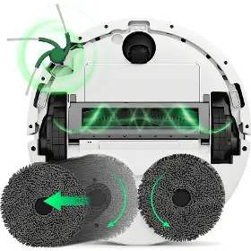 Robotický vysavač s mopem - iRobot Roomba Plus 575 Combo robot - bílá - 5