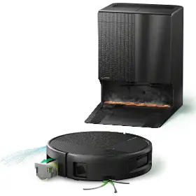 Robotický vysavač s mopem - iRobot Roomba Plus 675 Combo robot - černá - 2