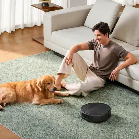 Robotický vysavač s mopem - iRobot Roomba Plus 675 Combo robot - černá - 4