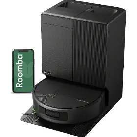 Robotický vysavač s mopem - iRobot Roomba Plus 675 Combo robot - černá - 1