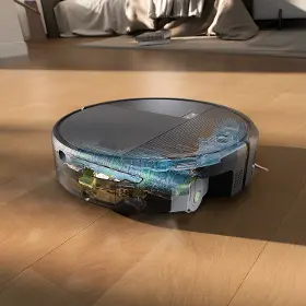 Robotický vysavač s mopem - iRobot Roomba Max 875 Combo robot - černá - 13