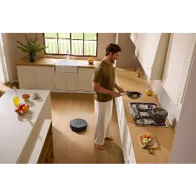 Robotický vysavač s mopem - iRobot Roomba Max 875 Combo robot - černá - 22