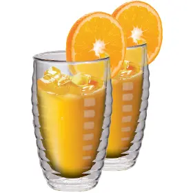 Termo sklenička - Maxxo Juice 380 ml 2 ks - 1