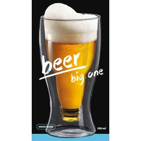 Termo sklenička - Maxxo Beer 500 ml - 2