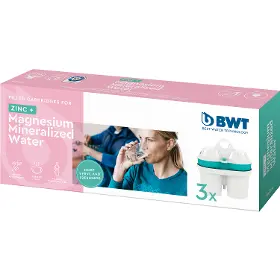 Filtry do konvice - BWT Filtry Zinek + Horčík 3ks - 2