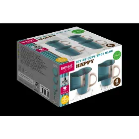 Hrnek - Lamart LT9076 Happy 260 ml 4 ks - 2