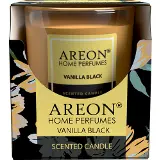 Areon Vonná sviečka Vanilla Black