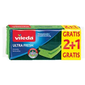 Hubka - Vileda Ultra Fresh špongia vysoká 2+1 - 1