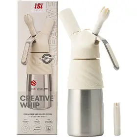 Šlehačková láhev - ISI CREATIVE WHIP BÍLÁ 0,5L - 1