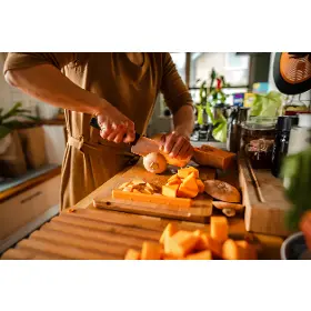 Nůž kuchyňský - Fiskars Nakiri nůž 16 cm - 4